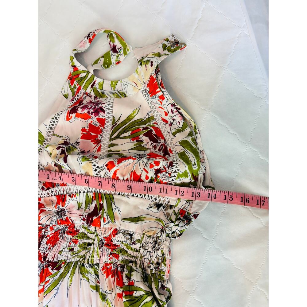 Abel The Label Vienna Floral Maxi Dress, Small, Halter - Picture 10 of 13
